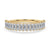 Diamond Baguette Band – Yellow Gold