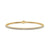 Elegant gold tennis bracelet with a timeless design, perfect for everyday wear and special occasions.
