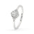 Oval Cut White Gold Engagement Ring