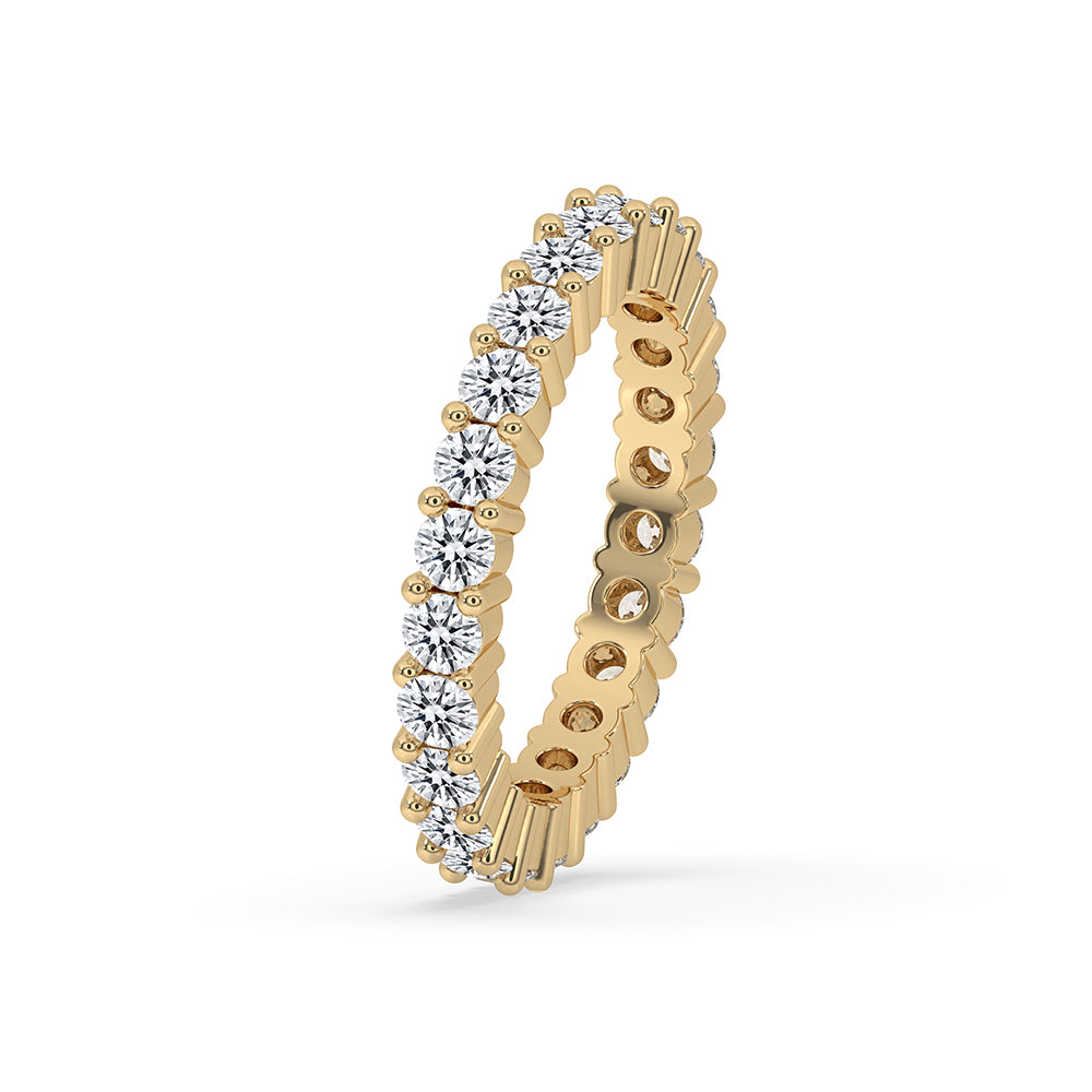 Yellow Gold Wedding Band with timeless beauty.