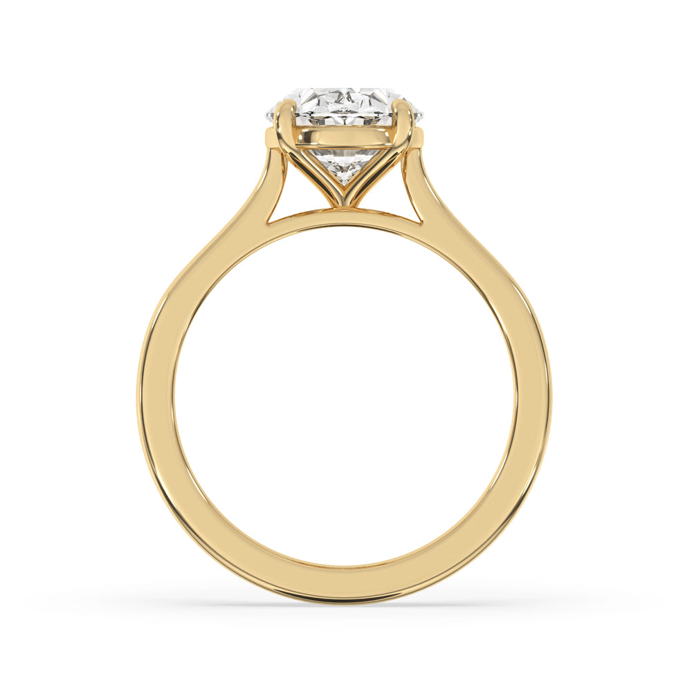 Beautiful oval engagement ring crafted for special moments
