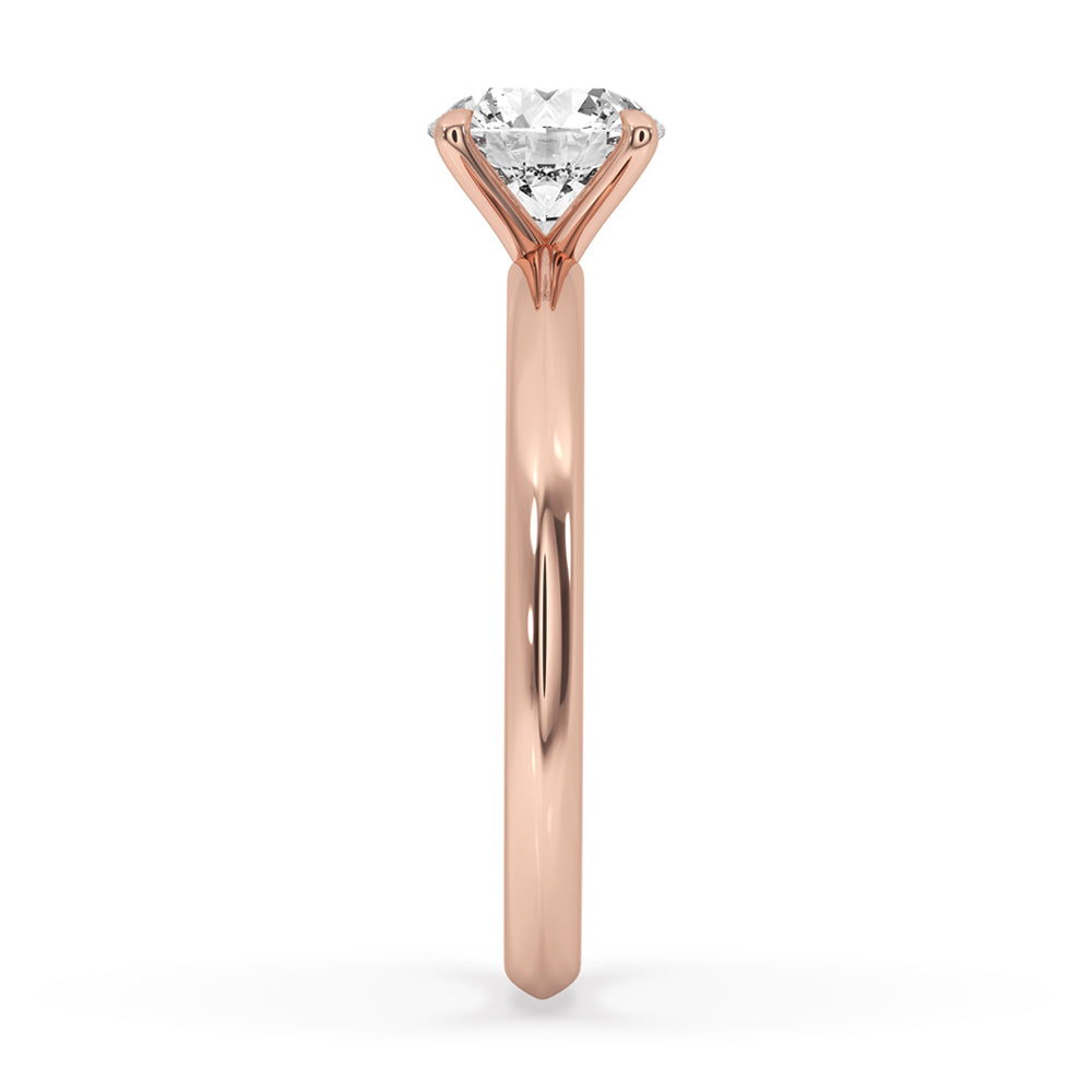 Round Cut Solitaire Engagement Ring