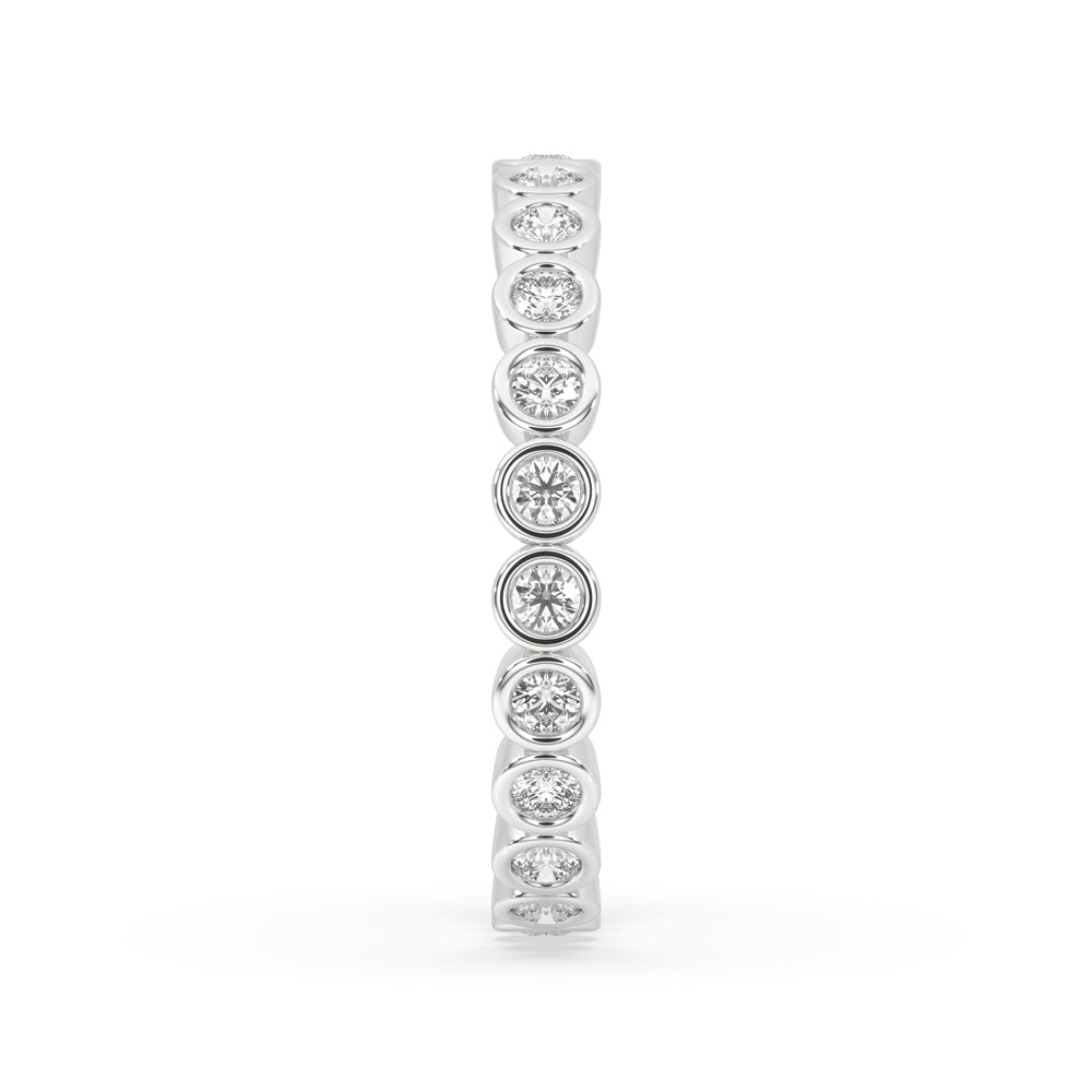 Elegant eternity band crafted for those who love lasting brilliance.
