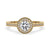 Pave Halo Engagement Ring