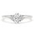 Oval Cut White Gold Engagement Ring