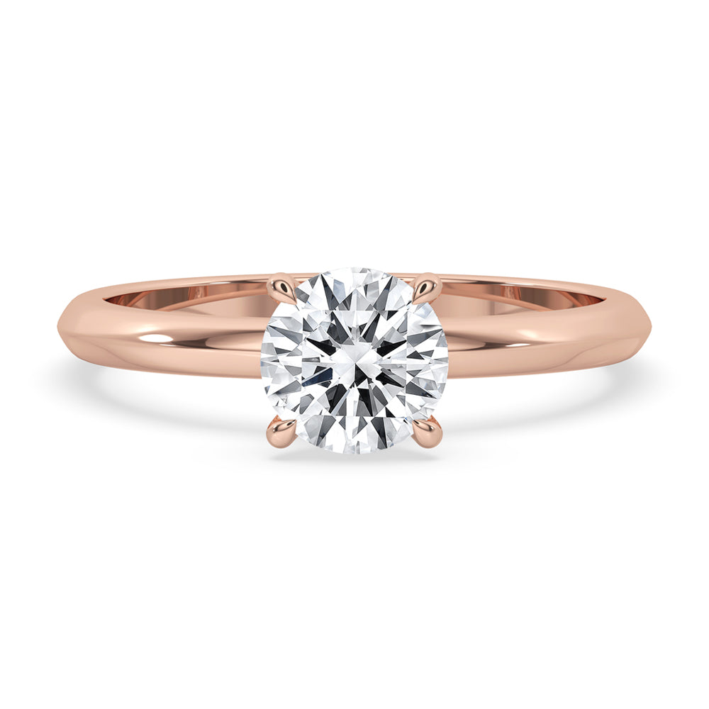 Round Cut Solitaire Engagement Ring