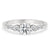 Five Stone Diamond Ring In White Gold