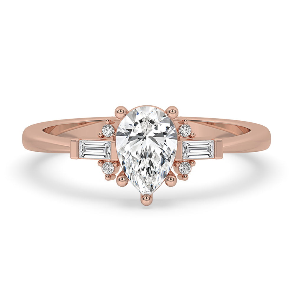 Three Stone Engagement Ring