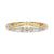 Elegant baguette wedding band for timeless beauty and style.