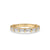 Baguette wedding band featuring a stunning baguette diamond band design.
