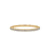 Half Eternity Band round cut wedding band yellow gold wedding band.