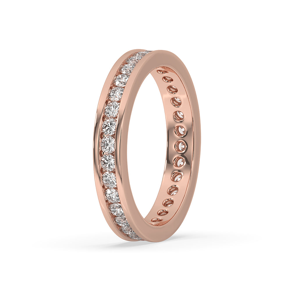 Eternity wedding band, Lab Grown Diamond.