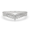 Round Diamond Eternity Band - Half Eternity