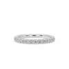 Half Eternity Wedding Band with Lab Grown Diamond.