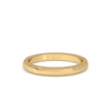 Plain Gold Wedding Band with a timeless design.