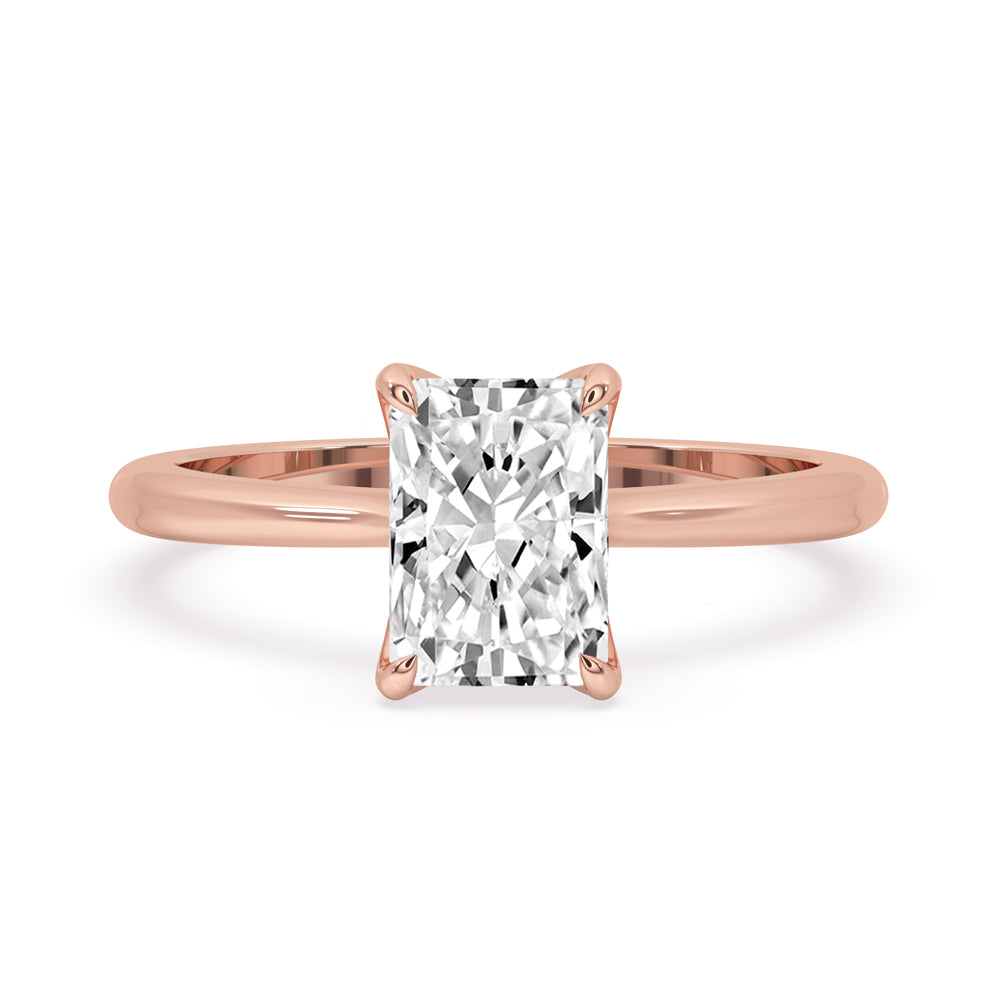 Cathedral Solitaire Engagement Ring