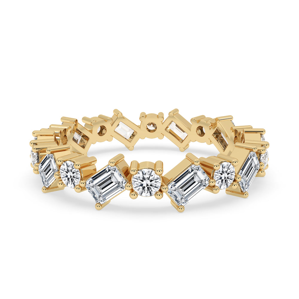 Lab Created Diamond Eternity Band