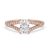 Split Shank Pavé Engagement Ring Settings