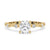 Yellow Gold Pave Engagement Ring